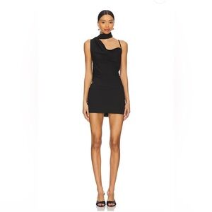 NWT- REVOLVE Superdown Beatrice Drape Mini Dress